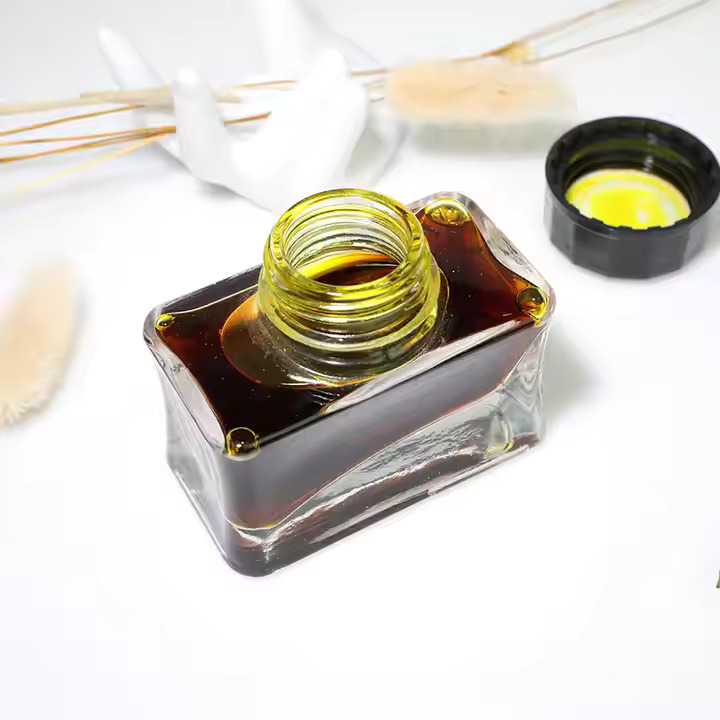 Ink texture and pigment formulation visual