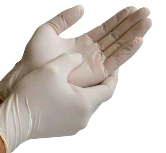 Latex glove application for WGCC fillers